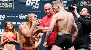 UFC194称重图集:“刀疤”奥尔多大战“嘴炮”麦格雷戈(视频)