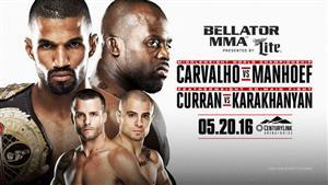 Bellator155:“猛兽”曼霍夫挑战中量级冠军