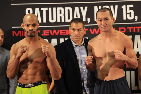 WSOF15赛前称重图集