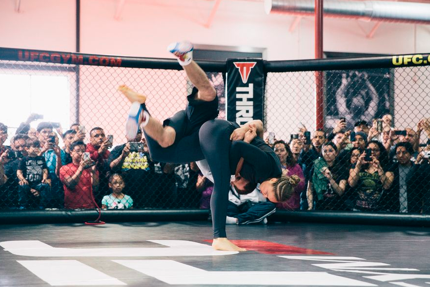 UFC 184公开训练图集