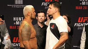 UFC格斗之夜85称重图集:亨特VS米尔明早开战!(视频)