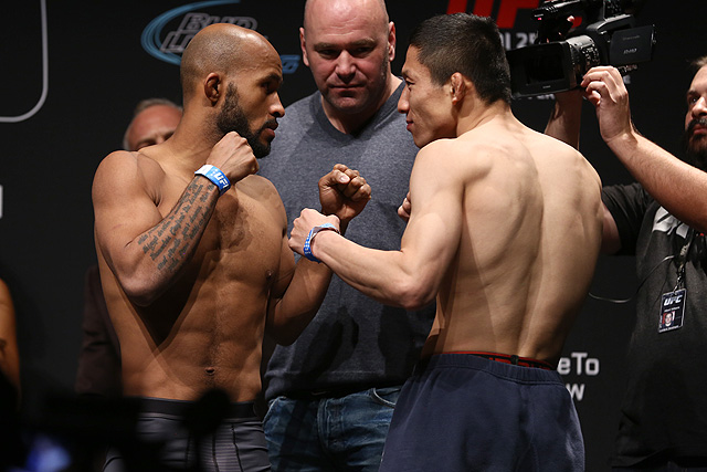 UFC186赛前称重图集(直播地址)