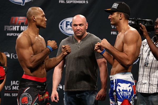 UFC格斗之夜50:赛前称重图集(直播地址)