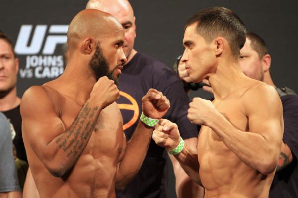 UFC178:赛前称重图集