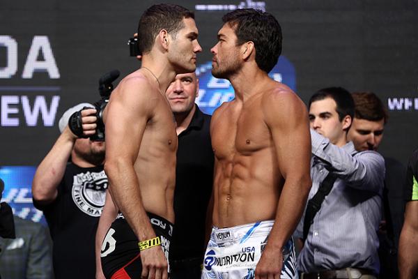 UFC175:赛前称重图集(比赛直播地址)
