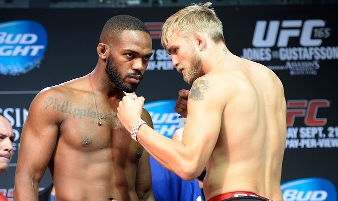 UFC178:琼斯与古斯塔夫森二番战将在拉斯维加斯举行