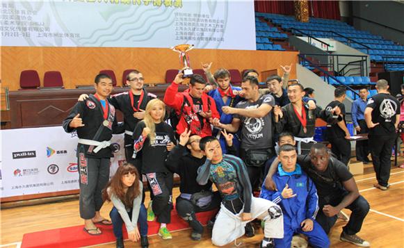 “青岛啤酒”杯上海国际柔术公开赛完美收官 拳天下大获全胜